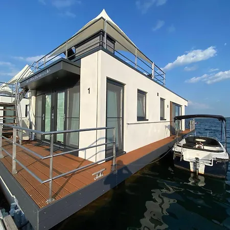 Hausboot Moewenblick - Lp1 ספינת מלון Laasow